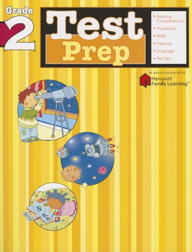Test Prep: Grade 2 (Flash Kids Harcourt Family Learning) (Flash Kids Test Prep)